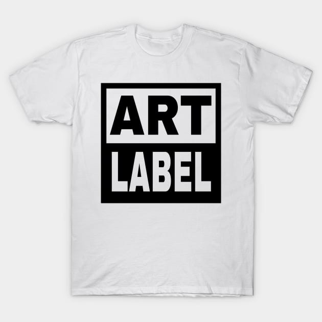 Art Label logo T-Shirt by firstnamewarren